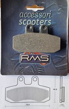 225100060 Pastiglie Freno Rms
