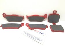 PASTIGLIE FRENO  ANTERIORI  + POSTERIORI  GILERA NEXUS 500 2005 