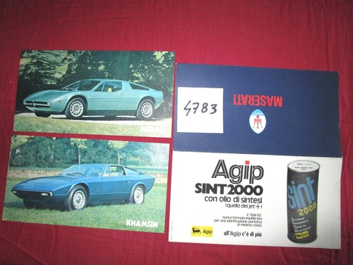4783 maserati khamsin - n°4783, et