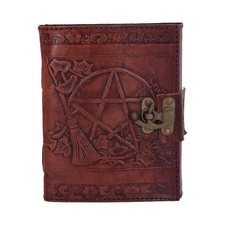 Embossed Fantasy Leather Diary