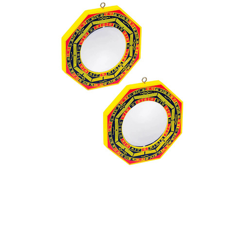 Pezzi specchio bagua concavo - 2,