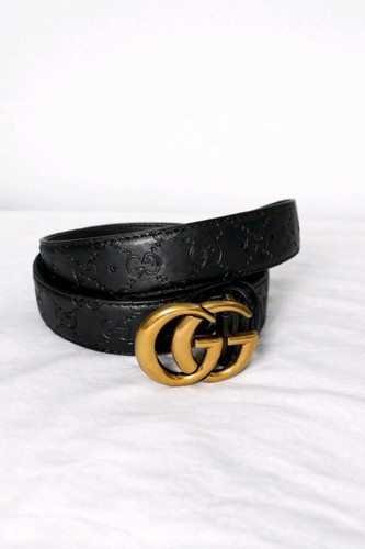 Gucci cintura nera pelle - nera,