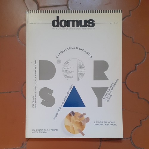 Domus 679 1987 - , d'orsey