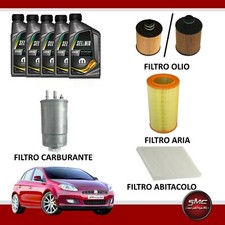 KIT TAGLIANDO FIAT BRAVO II 1.6 MULTIJET 120CV 88KW 4 FILTRI + 5 LT SELENIA 5W30