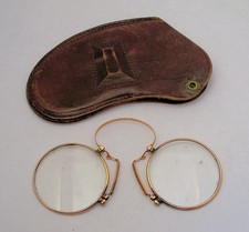 ANTICHI OCCHIALI ORO 14 Kt