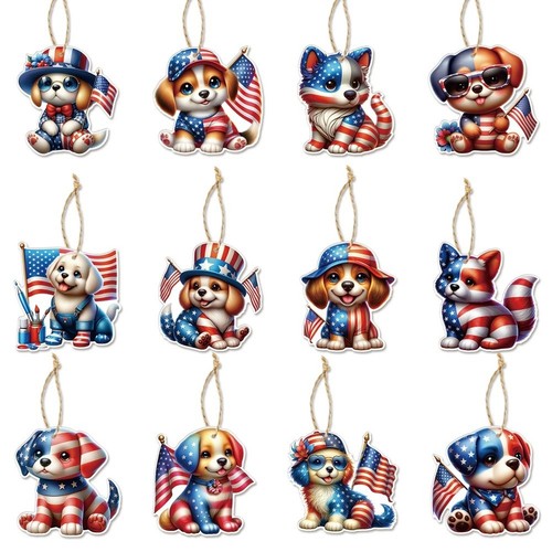 Pezzi ornamenti patriottici - pezzi,