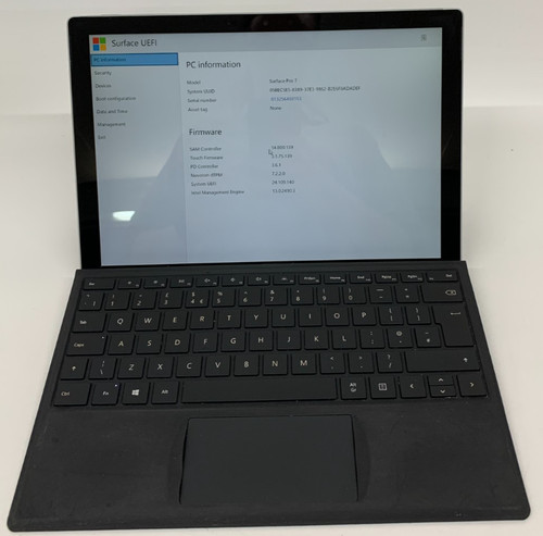 Microsoft surface pro i5 - 12",