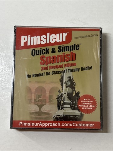 Sealed pimsleur quick simple - sealed,