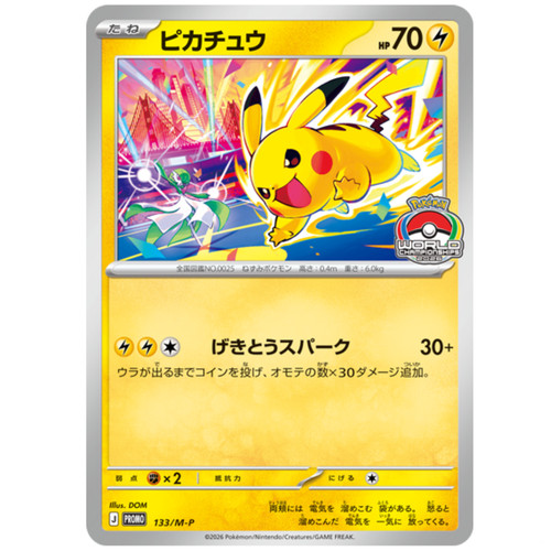 Pikachu 133 palestra - 133/m-p,