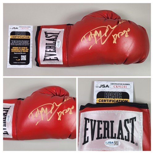 Guantone boxe firmato - firmato, jsa