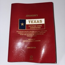 Texas Estates Code Annotated