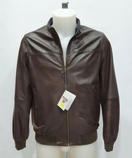 Giubbino Bomber in Vera Pelle