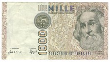 Bank D'Italia 1982 Italy 1000