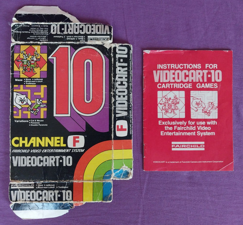 Fairchild channel videocart - fairchild,