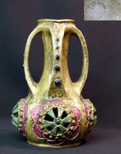 1910 vase amphora austria - vase,