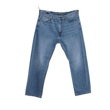 Levi's 505 jeans W38 L32 Usato  (Cod.N1106)  denim uomo Vintage Levis tab rosso