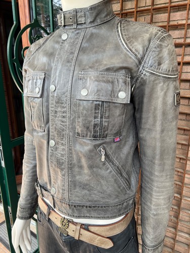 Belstaff leather blouson - leather,