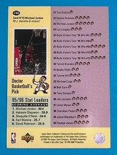 Checklist MICHAEL JORDAN 23 Chicago Bulls NBA 1996 Upper Deck Card Basketball