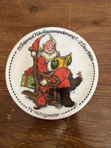 Piatto natale vintage - piatto,