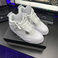 Jordan 4 Pure Money White