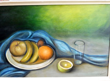 Vecchio quadro, natura morta