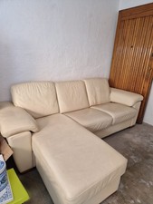 Divano In Pelle Componibile Beige