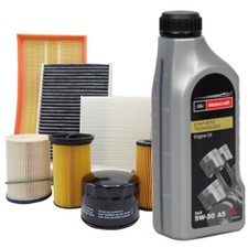 KIT TAGLIANDO 6 LT OLIO FORD 5W30 +4 FILTRI FORD KUGA 2.0 TDCI 136CV dal 2008