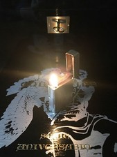 S.T. Accendino a benzina Dupont colore argento, modello uomo, anni '40, patina