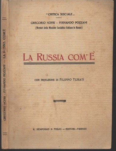 Libri nofri pozzani russia - nofri, la