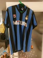 INTER  N 5 OFFICIAL VINTAGE  FOOTBALL SHIRT MAGLIA CALCIO  1990 91  MISURA