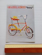 Carnielli bicicletta Graziella Cross Boy anni '60 depliant originale italiano