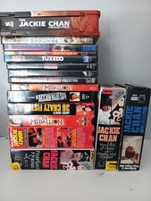 Jackie Chan Vhs/DVD Lot