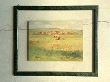 QUADRO DIPINTO OLIO TAVOLA