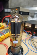 one vintage GE audio amplifier