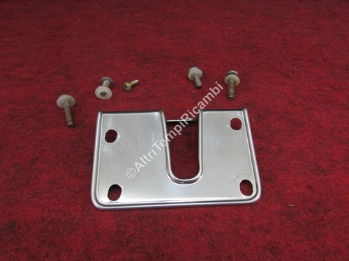 Placchetta cornice cromata - placchetta,