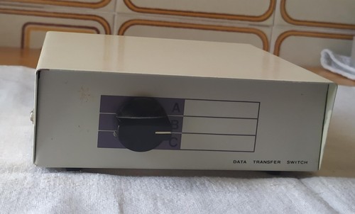Data transfer switch vintage - transfer,