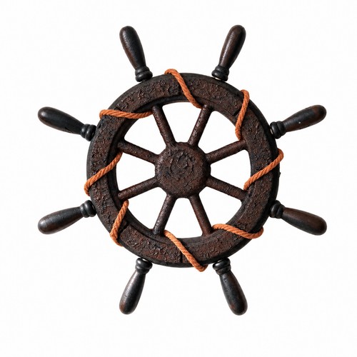 Ruota nave decorativa - ruota, da