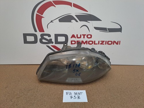 Faro fanale anteriore seat - fanale, sx