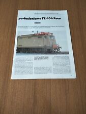 LOCOMOTIVA E.636 ROCO ELABORAZIONI MODELLISMO FERROVIARIO VINTAGE