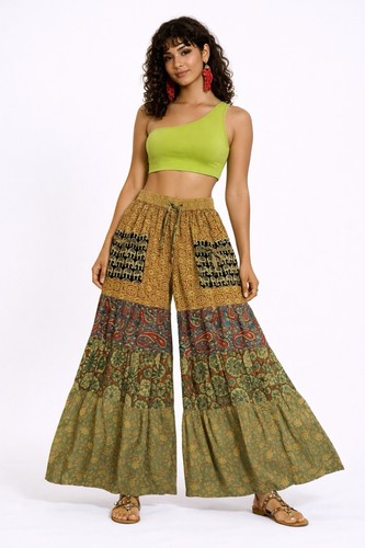 Pantaloni palazzo hippie