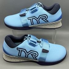 Scarpe TYR L-1 Lifter Unisex Uomo 11,5 Donna 13 Allenamento Pesi Sollevamento Potenza Blu