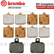 PASTICCHE BREMBO SINTERIZZATE ANTERIORI+POSTERIORI APRILIA RSV FACTORY 1000 2006