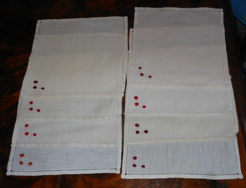 Tovaglioli misto lino a - 8,