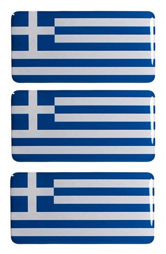 Set adesivi bandiere grecia - set,