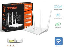 Router Wireless Wi-Fi 2.4Ghz 300 Mb/s 3 antenne WPS Wan Linkem Eolo DZN SKY LAN