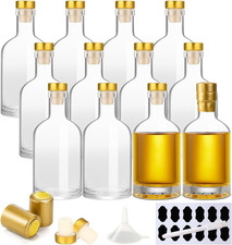 12 Piccole Bottiglie Di Vetro