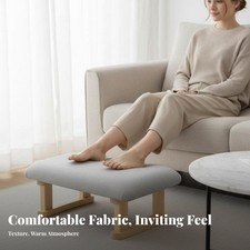 Pouf Imbottito a 4 Gambe