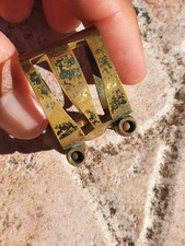 RARE VINTAGE TRIBAND LIGATURE ALTO SAXOPHONE / FASCETTA A 3 BANDE SAX CONTRALTO