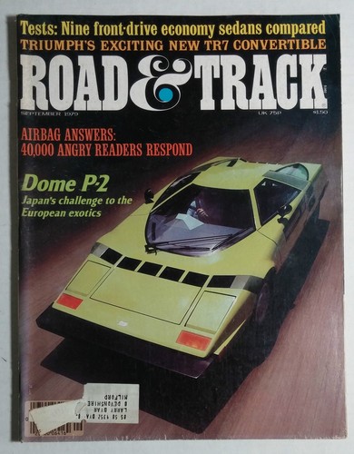 Road track car magazine - &, 1979
