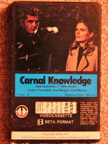 Carnal knowledge beta 1979 - knowledge, (beta